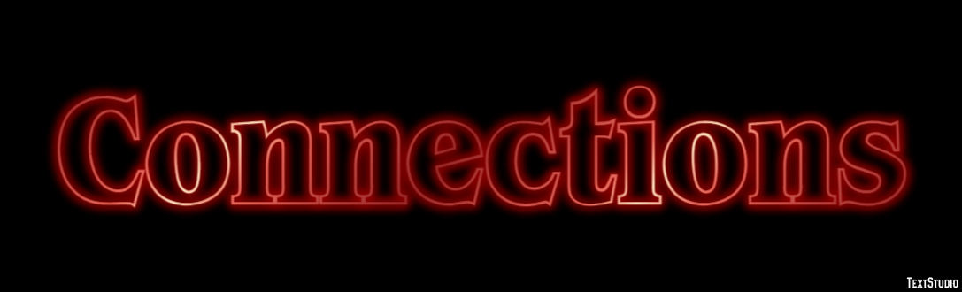 Connections Efeito do texto