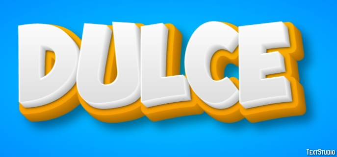 Dulce Text Effect