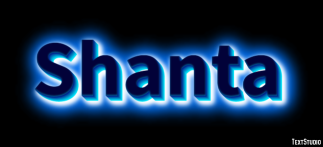 Shanta Text Effect