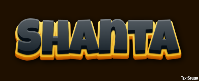Shanta Text Effect