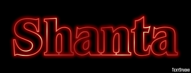 Shanta Text Effect