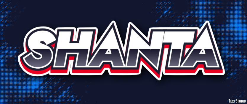 Shanta Text Effect