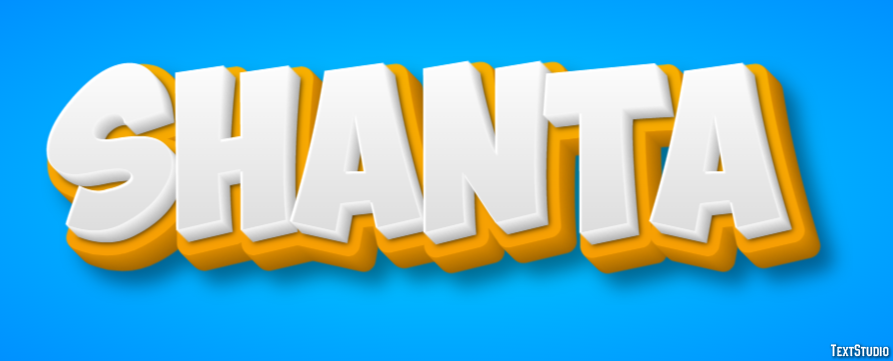 Shanta Text Effect