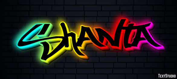 Shanta Text Effect