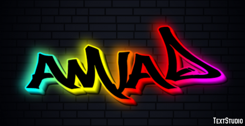 Amjad Text Effect