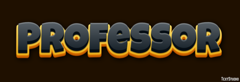 Professor Text Effect