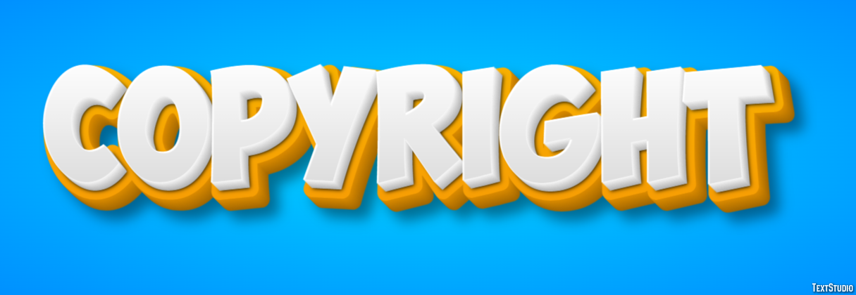 Copyright Text Effect