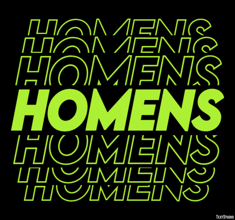 Homens Эффект текста