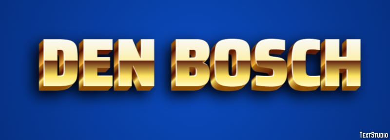 Den Bosch Text Effect