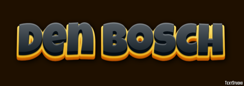 Den Bosch Text Effect