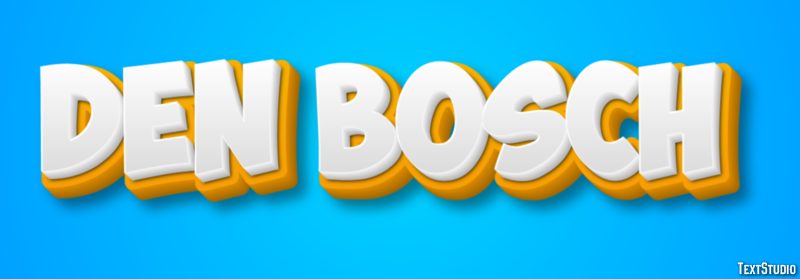 Den Bosch Text Effect