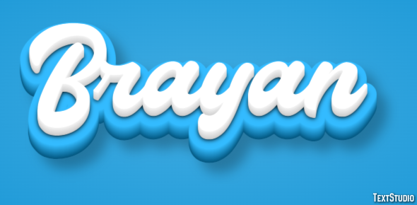 Brayan Texteffekt