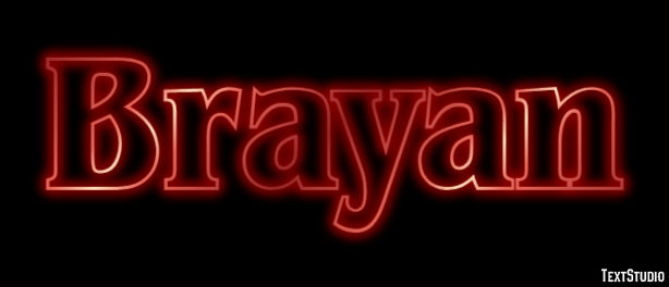 Brayan Efecto de Texto