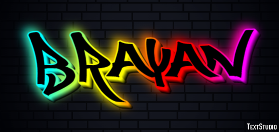 Brayan Texteffekt