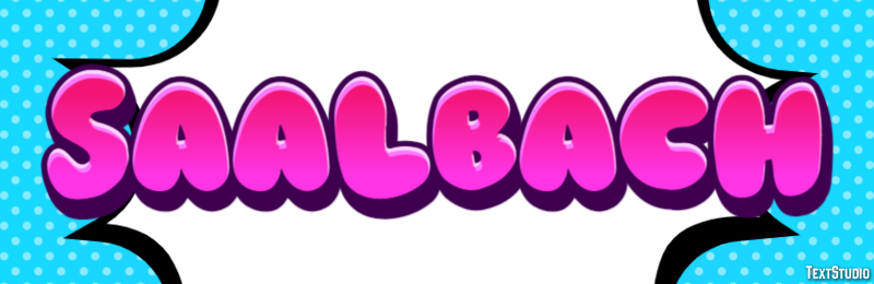 Saalbach Efeito de texto