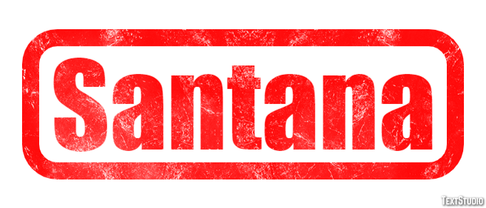 Santana Text Effect