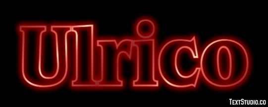 Ulrico Effetto testo
