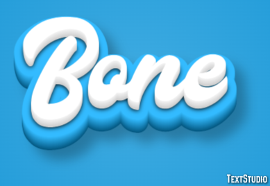 Bone Effetto testo