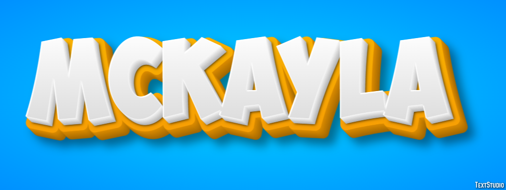 Mckayla Text effect