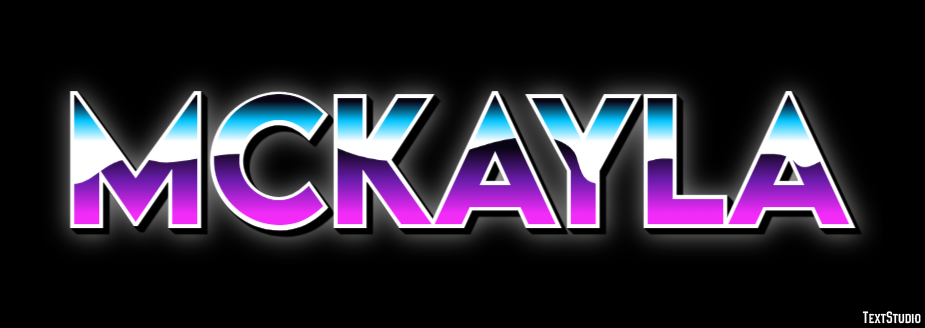 Mckayla Text effect