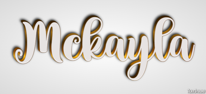 Mckayla Tekst Effect
