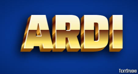 Ardi Text Effect
