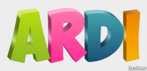 Ardi Text Effect