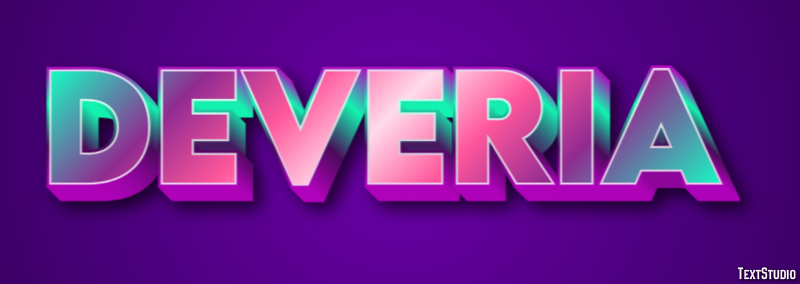 Deveria テキスト効果
