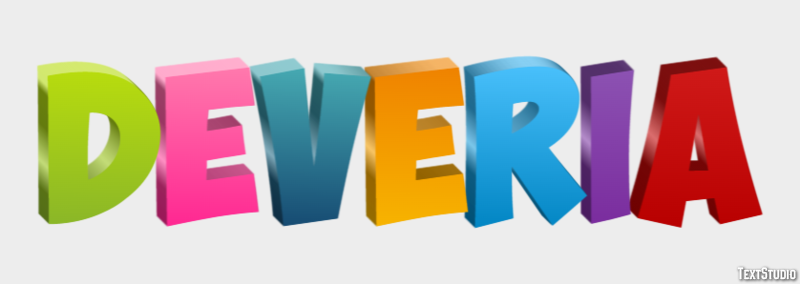 Deveria テキスト効果