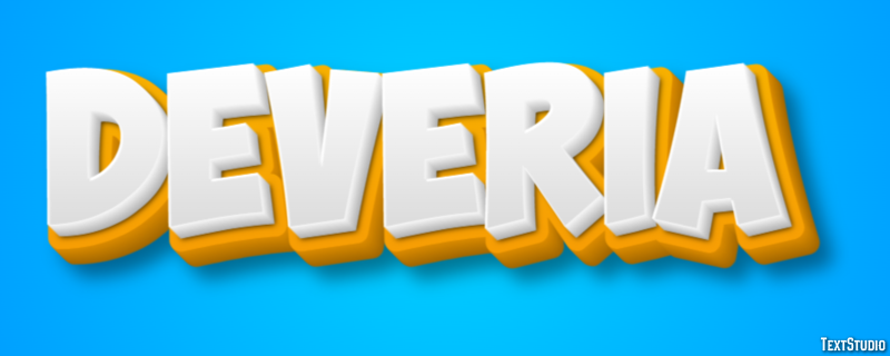 Deveria テキスト効果