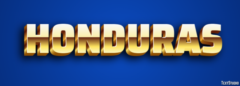 Honduras Text Effect