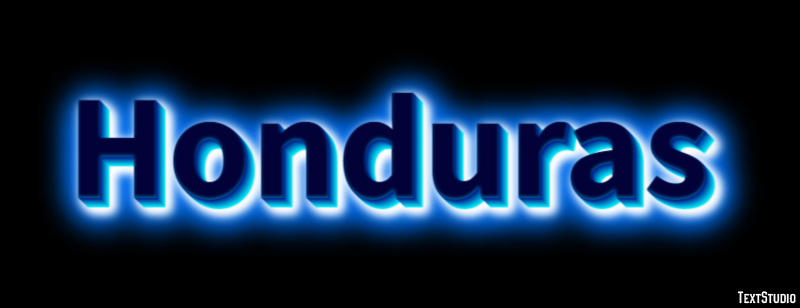 Honduras Text Effect
