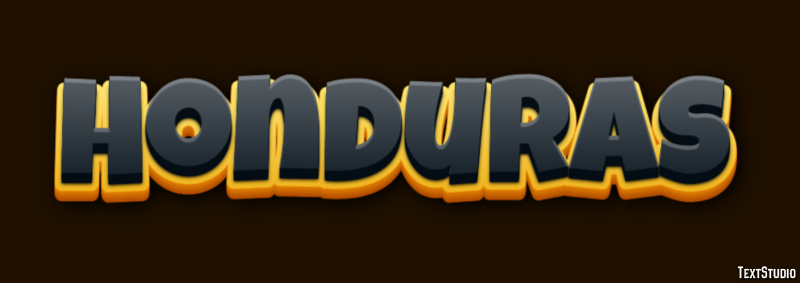 Honduras Text Effect