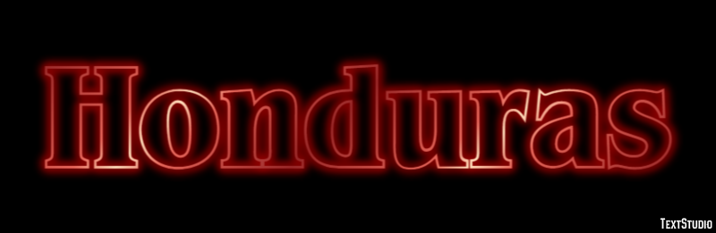 Honduras Text Effect