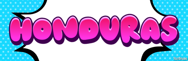 Honduras Text effect