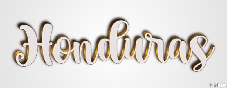 Honduras Text Effect
