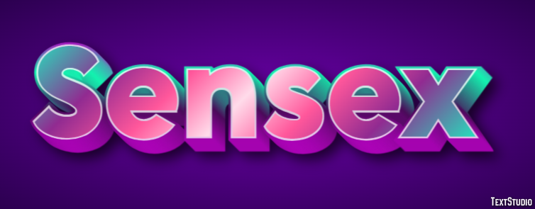Sensex Efekt tekstowy