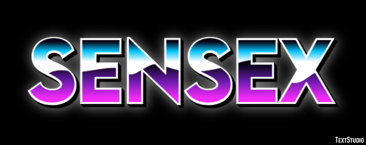Sensex Efecto de Texto