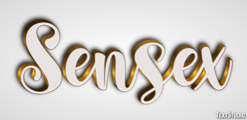 Sensex Efekt tekstowy