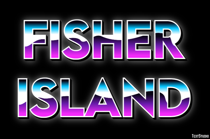 Fisher Island Efekt tekstowy