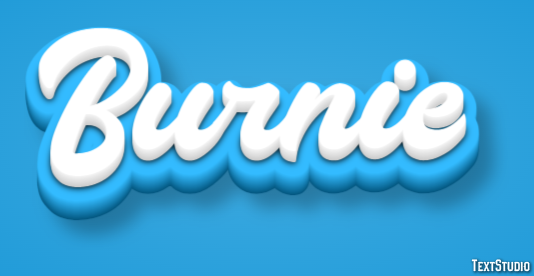 Burnie Text Effect