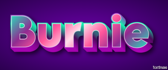 Burnie Text Effect
