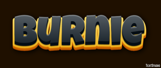 Burnie Text Effect