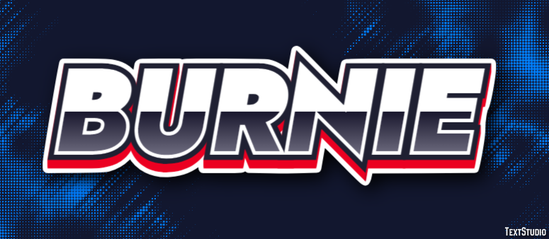 Burnie Text Effect