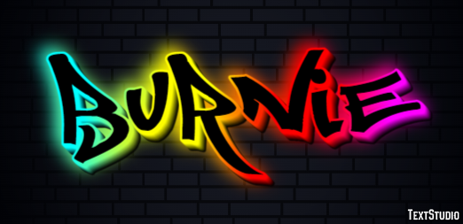 Burnie Text Effect