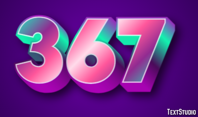 367 Text Effect
