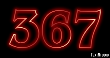 367 Text Effect