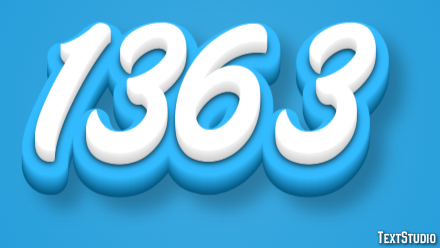 1363 Text Effect