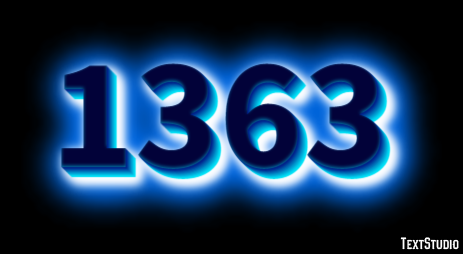 1363 Text Effect