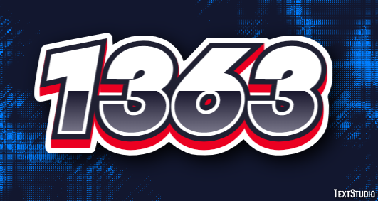 1363 Text Effect